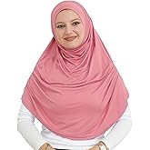 Prien Ready To Wear Hijab For Women, Instant Turban, Soft Muslim Scarf For Prayer, Long Hijabs, Islamic Clothes, Jersey Abaya