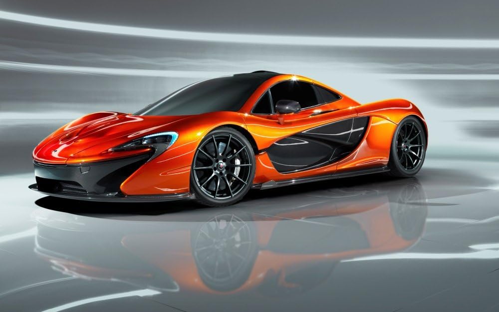 Amazon Co Jp 絵画風 壁紙ポスター はがせるシール式 マクラーレン P1 オレンジ 12年 スーパーカー キャラクロ Mlp1 001w2 ワイド版 603mm 376mm 建築用壁紙 耐候性塗料 車 バイク