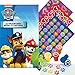 Paw Patrol 32 Valentines Cards with 32 Tattoos, 130 Mini Heart Stickers, and 6 Paw Stampers