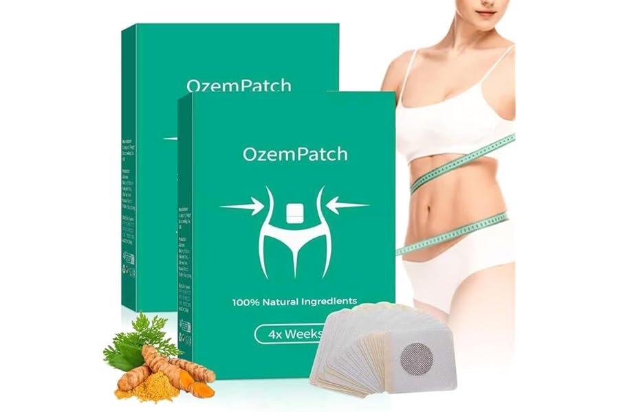 Rejuvacare Ozem Body Patch for Women, Natural Ingredients Patchs for Body, Works All Over The Body Around The Clock, Suitable for Both Men and Women, Gentle & Effective 60 Count (2pcs)