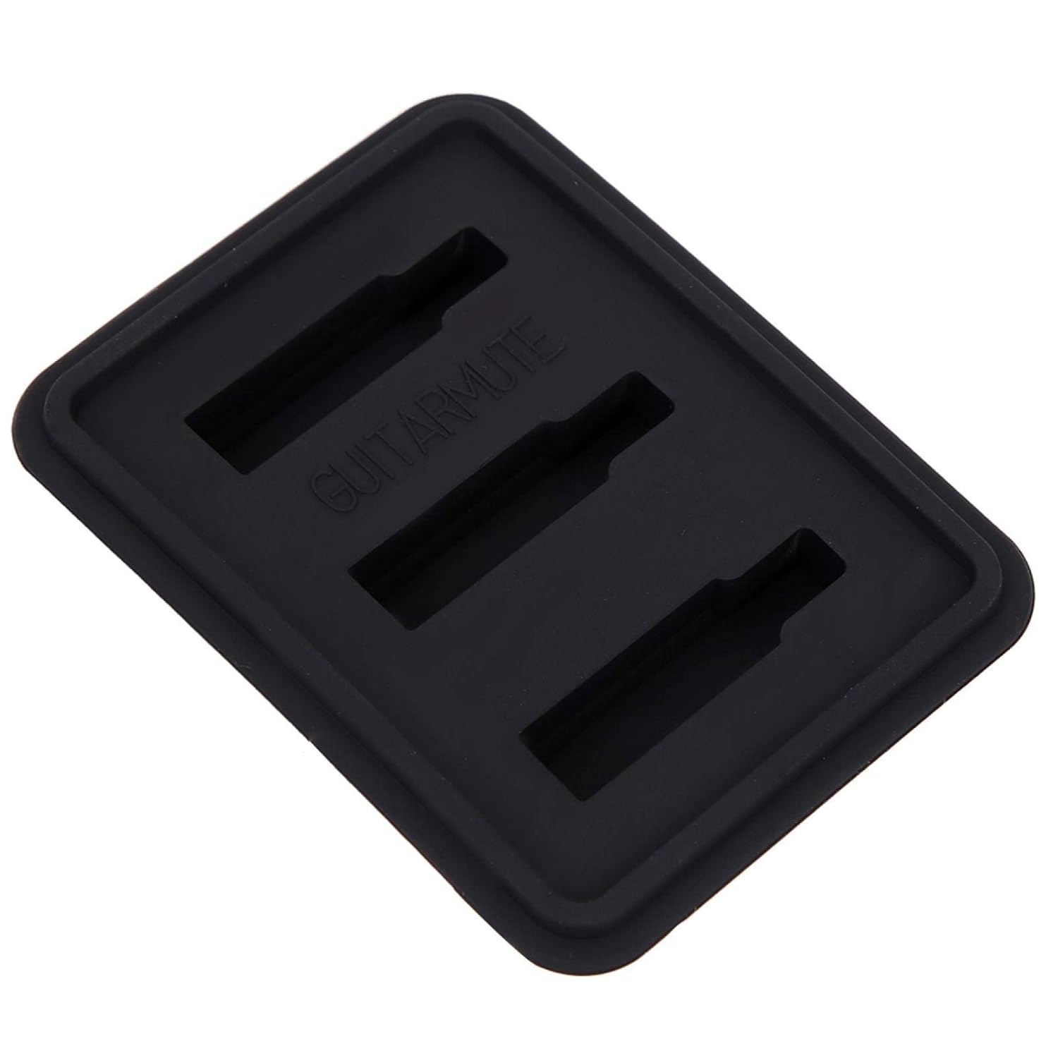 Portable Black Guitar Mute, Rubber Classical Guitar Mute Folk Guitar