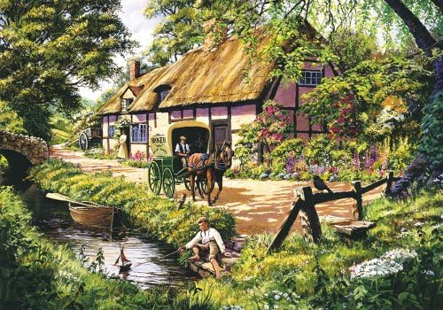 Falcon de lxe the Baker 500 Piece Jigsaw Puzzle