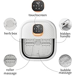 Collapsible Foot Spa with