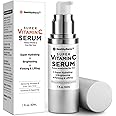 Women's Super Vitamin Face Serum: Anti Aging Facial Skin Care with Hyaluronic Acid, Niacinamide, Peptides, Vit C, E- Face Cre