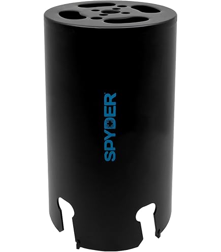 Amazon.com: Spyder Deep Cut Hole Saw with 4-inch Diameter and 6-¼