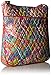 Vera Bradley Women's Cotton Triple Zip Hipster Crossbody Purse, Paisley in Paradise, One Size