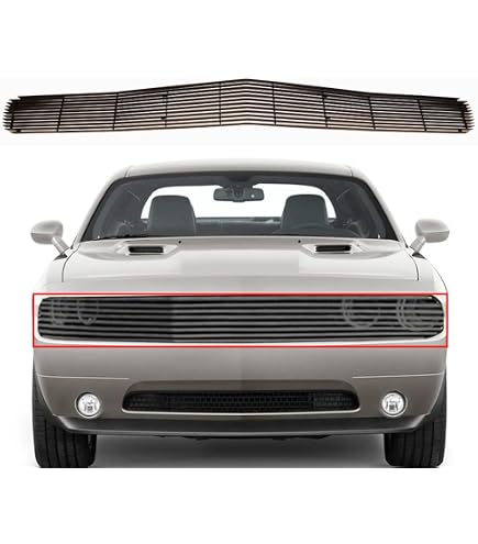 2011-2014 Dodge Challenger Stainless Steel Black Powder Coated Finish 2011-2014 Dodge Challenger Stainless Steel Black Powder Coated Finish