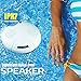 Portable Swimming Pool Float Bluetooth Speaker Wireless Waterproof Stereo Splashproof Shockproof Dustproof for Outdoor, Bathroom,Boat, Car, Beach,Home,Shower-IPX7 Dual 5W Audio Drives Superior Sound