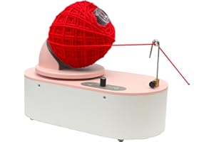 Olikraft Tabletop Electric Yarn Winder for Crocheting | Swift Electric Yarn Ball Winder Large Capacity | Ball Winders | Cake Winders | No Tensioner Included | No Clamp Required (Patented)