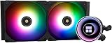 Thermalright Frozen Notte 240 Black ARGB CPU AIO Liquid Cooler 1200 1700 AMD view 1