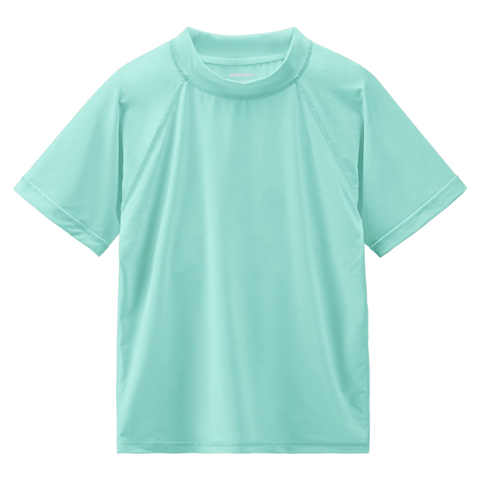 Photo 1 of Boys Swim Shirts Rash Guard Short Sleeve Fishing Water Shirts UPF 50+ Sun Protection Rashguard Quick Dry Cool Beach Swimming Clothes for Toddler Youth Kids Lake Blue Size 6