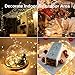 Mpow Solar String Lights, 72ft 200LED Outdoor String Lights, 8 Modes Waterproof Decorative Fairy String Lights for Patio, Lawn, Garden, Party, Wedding, Christmas (Warm White)