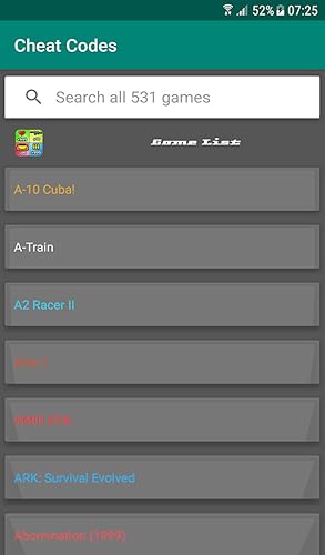 Cheat Codes Database for Games:Amazon.com:Appstore for Android