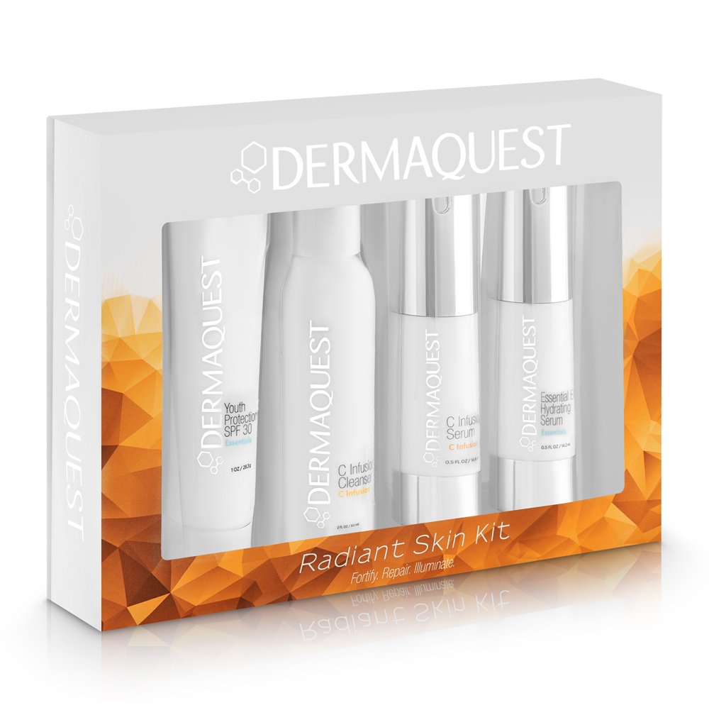 DermaQuest Radiant Skin Kit - 4 items