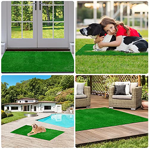 Artificial Grass, Dog Grass Mat Fake Grass Pee Pads for Dogs, Outdoor