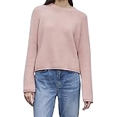 VELVET BY GRAHAM & SPENCER Women's Gigi Cozy Knits Sweater, Petal
