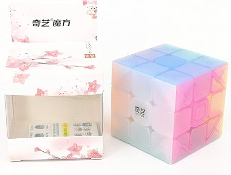 Cubelelo Qiyi Warrior W 3x3 Jelly Edition Speed Cube 3x3x3 Puzzle