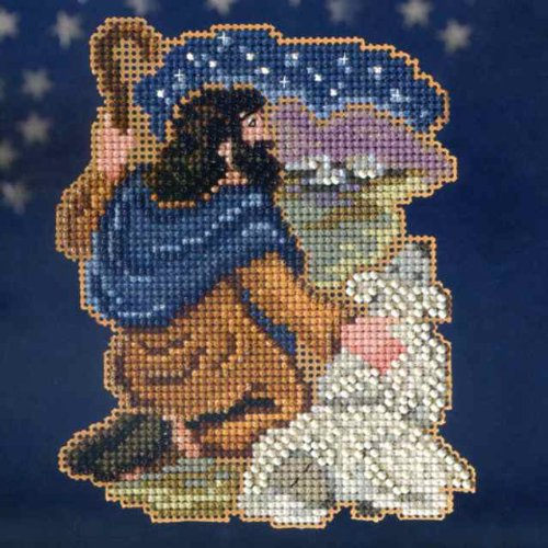 Benjamin - Nativity Trilogy - Beaded Cross Stitch Kit MH193302