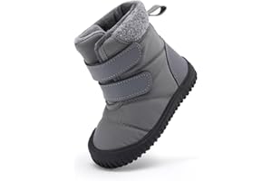 BMCiTYBM Toddler Baby Winter Snow Boots Boy Girl Faux Fur Warm Non Slip First Walking Infant Shoes