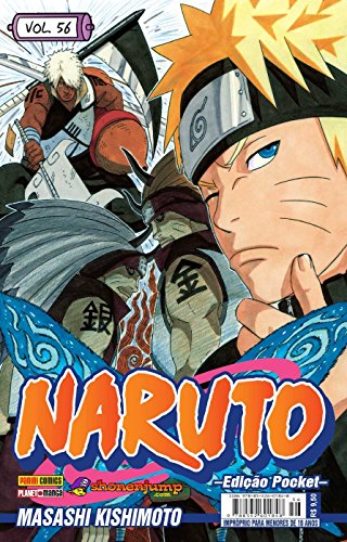 Livro Naruto Pocket   Volume 56