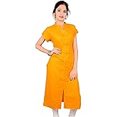 Chichi Indian Women's Plain Cotton Kurti Top