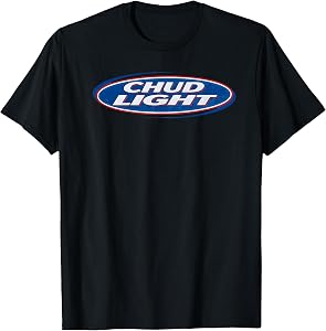 Chud Light Funny Parody Beer Style Humor T-Shirt