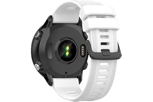 HENGKANG Compatible with Garmin Forerunner 955 Watch Band for Women Men, Soft Silicone Replacement Bands Wristbands Accessory Straps Compatible with Garmin Forerunner 955 Solar Smartwatch