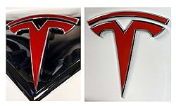 Logo Decal Wrap for Tesla Model S, Refresh, 4-pc