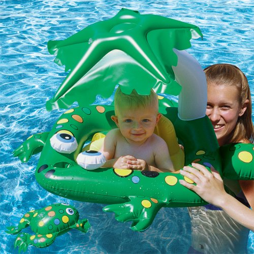 Poolmaster LearntoSwim Swimming Pool Float Baby rider
