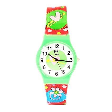 Kool Kidz Analog Multi-Colour Dial Childrens Watch DMK 003 GR01