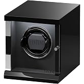 VANTENT Patent Design Watch Winder for Automatic Watches with LED Lighting，Shining Finishing and Quiet Motor