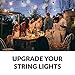 Newhouse Lighting S14LED18 Outdoor Weatherproof S14 String Light Bulbs, 18 Count (Pack of 1)