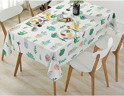 Amazon Pvcテーブルクロステーブルマット透明テーブルマットテーブルマット長方形耐久性防汚 Color A Size 138 180cm Ncheoi テーブルクロス 通販
