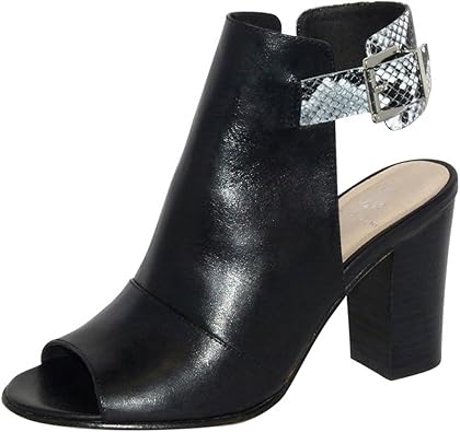 wide width chunky heels