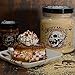 Angry Mills Whey Protein Isolate-infused Peanut Powder CAFFEINATED by Sinister Labs - 20 servings of 10g protein! - (14.25 oz jar) (Vicious Vanilla, 1-Pack)