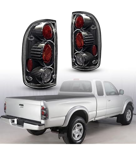 thumbnail image 2 of Pair Tail Lights Assembly For 2001-2004 Toyota Tacoma - Left & Right Rear Lamps (CHEDA Gpl63987) 2 of 4