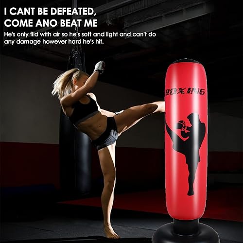 Owlike Inflatable Punching Bag for Adult 67inch Free-Standing