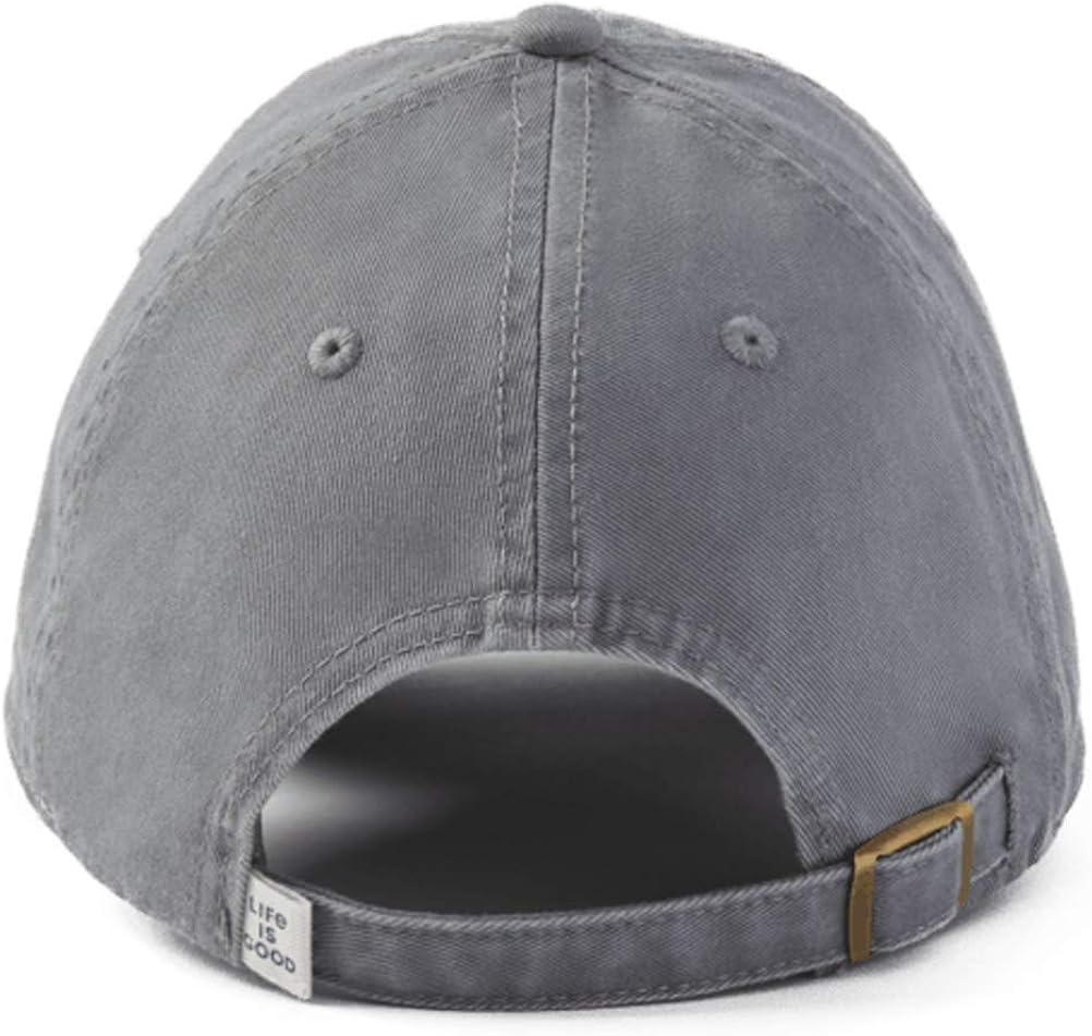 Life is Good Unisex-Adult Chill Cap, Slate Gray, One Size: Clothing