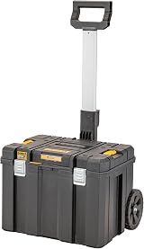 DEWALT TSTAK 2.0 Mobile Storage Box DWST83347-1 Wheeled Tool Box Heavy Duty view 2