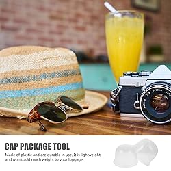 GALPADA 8-Piece Plastic Hat Stand Rack - Tabletop