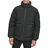 DKNY mens Block Puffer Jacket