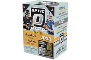 PANINI 2022 Donruss Optic Football Trading Card Blaster Box