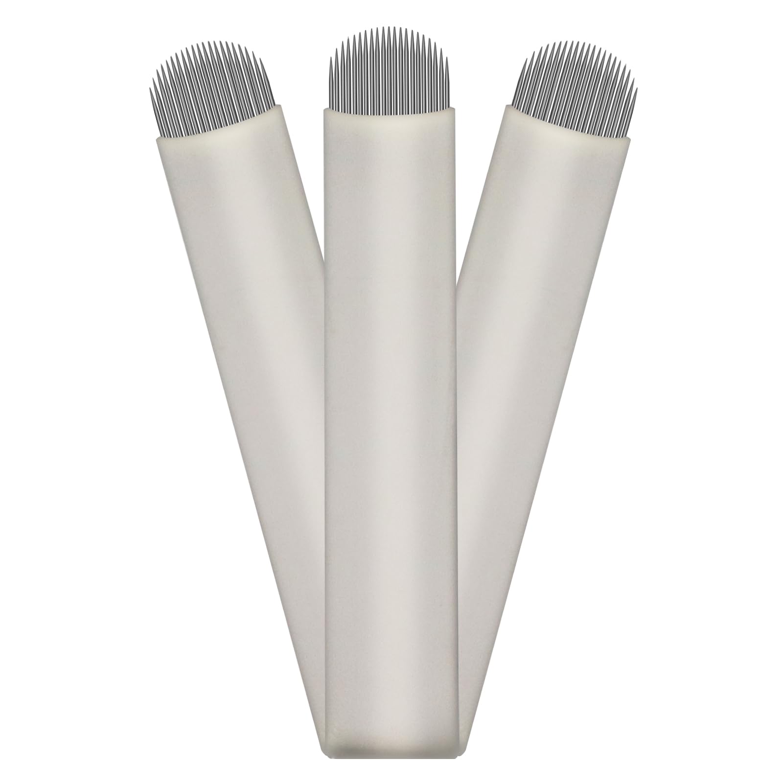 Photo 1 of 0.15mm Fine Line Tattoo Tebori Needle Flex Microblading U-Nano Blades 21U Stainless Steel Needles for Permanent makeup 3D Nano Eyebrow Manual pen (Pack of 30pcs 21U)