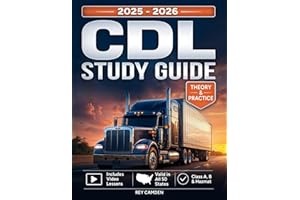 No Panic CDL Study Guide: The Most Complete Prep System to Pass Your License Exam—4,000+ Real DMV-Style Questions, Visual Guides, Expert Tips | Weekly Full-Length Practice Exams