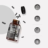 WeightWorld Activated Charcoal Capsules 2000mg 180 Vegan Non GMO view 3