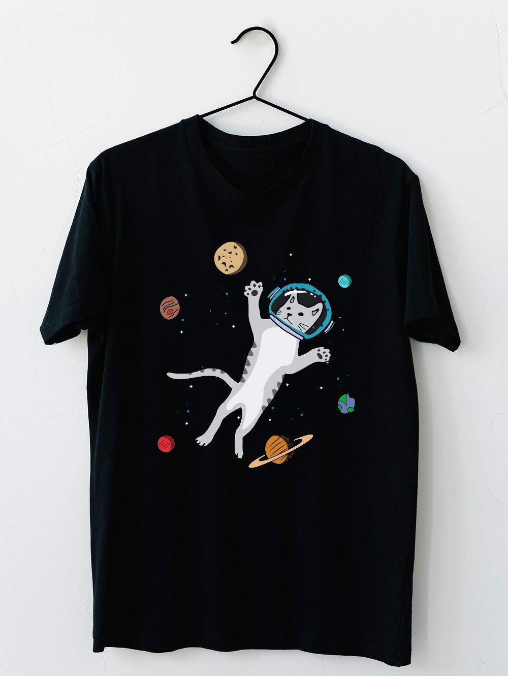 Space Cat T Shirt For Unisex Zelitnovelty