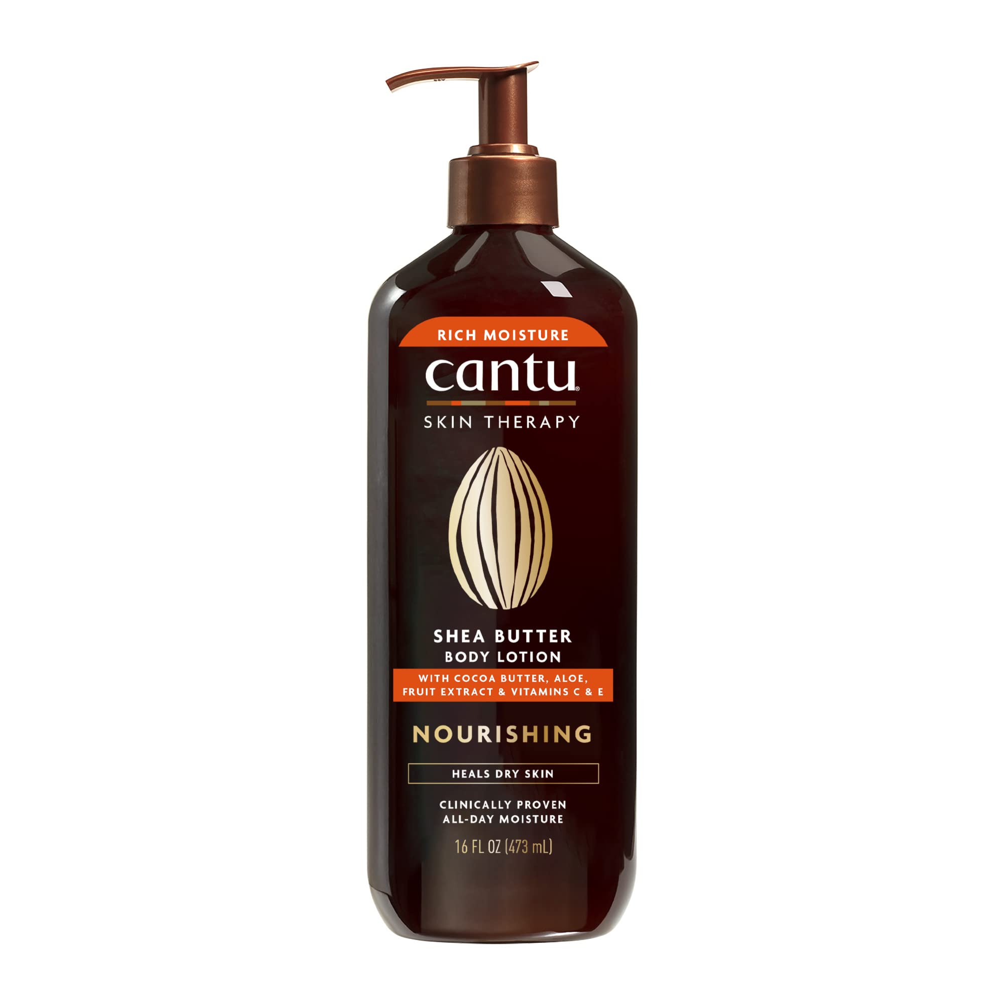 CANTU Skincare Shea Butter Nourishing Body Lotion 473 ml (Pack of 1) (packaging may vary)