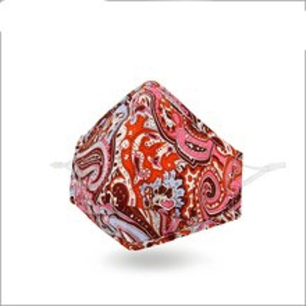 Healthy Air Mask® PM2.5 Paisley-Gold-Blue-Burgundy Dust and Allergy Mask (Various Prints)