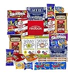 Ultimate Movie Night Care Package Full of Delicious Snacks and Redbox Rental Code