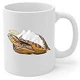 Ornate Box Turtle Angel Wings Memorial Coffee Mug